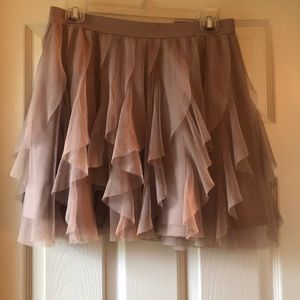 Lauren Conrad Ruffle Skirt